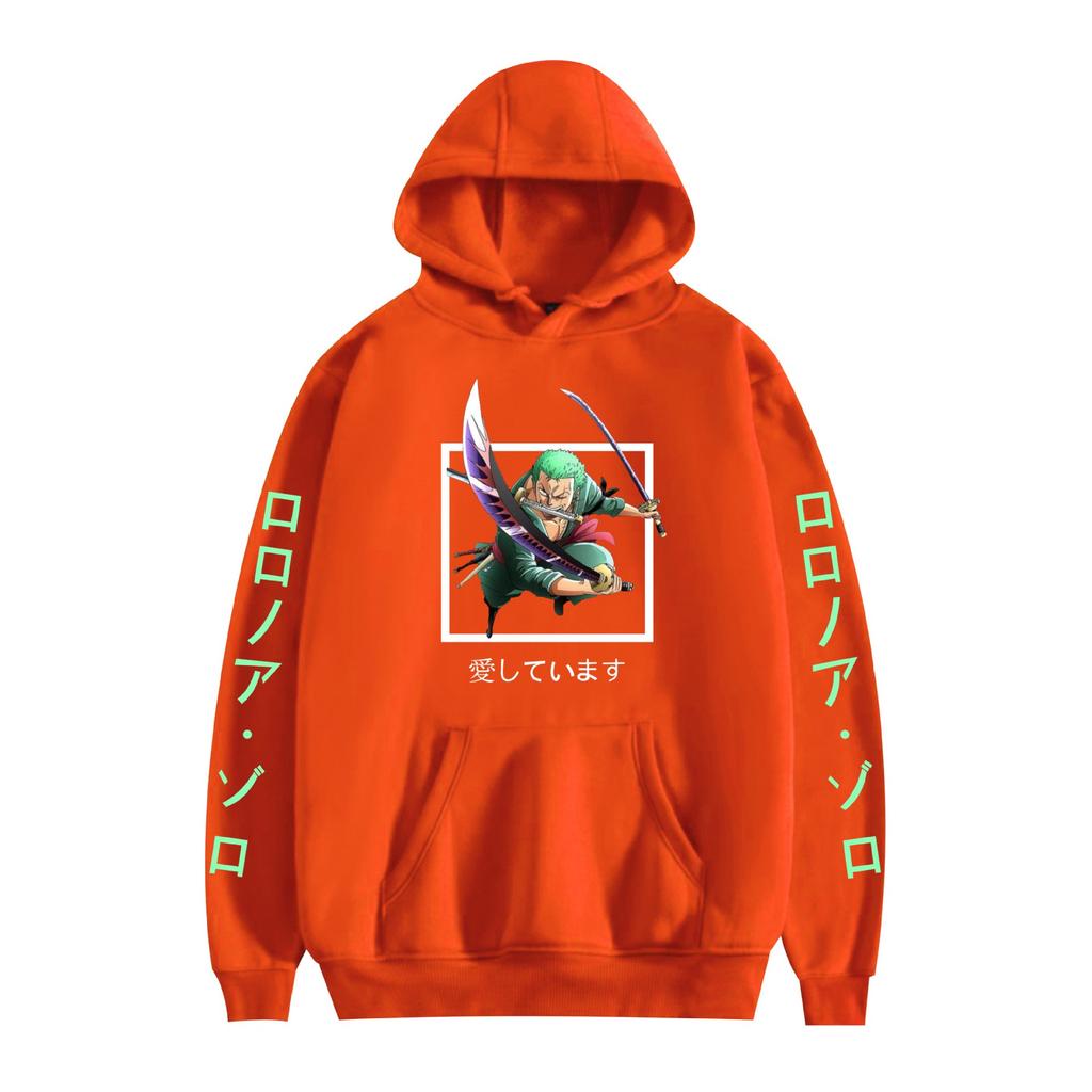 Mens Womens Hoodie ONE PIECE Anime Hoodies Streetwear Harajuku Casual Printed Hooded Pullover Sweatshirts