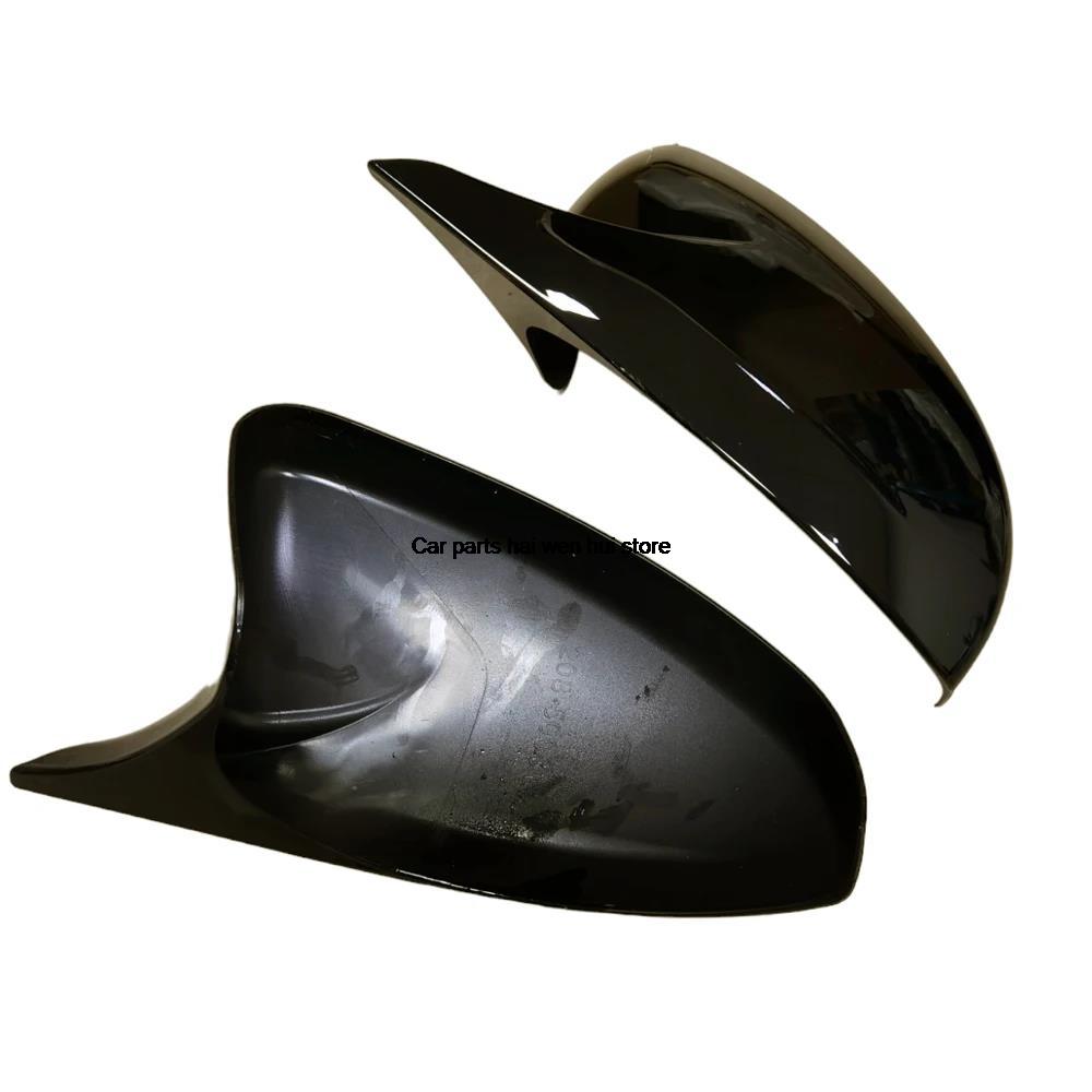 BGM1 For Peugeot 208 2020-2023 Peugeot 308 2014-2020 508 2008 Rearview Side Mirror Cover Wing Cap Sticker Exterior Case Trim Carbon