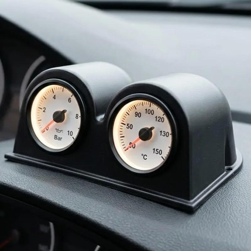 52MM Car Gauge Pod Black Single & Dual & Triple Hole Gauge Holder Racing Car Left Right Drive Bracket for 2 Inch Meter Universal