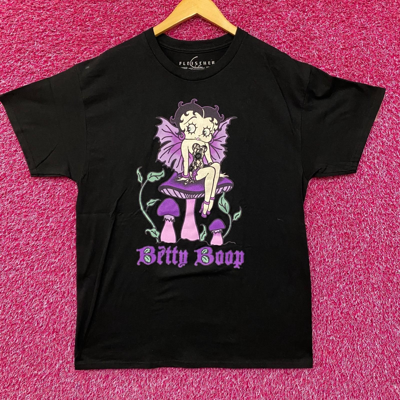 

Betty Boop Gothic Mushroom Pixie Animated Movie T-Shirt L XXXXL