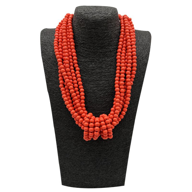 

Модные ожерелья для женщин. Ювелирные изделия оранжевый