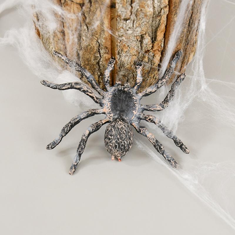 Realistic Spider Insect Tricky Prank Joke Toys Halloween Party Home Decoration Horror Props Plastic Artificial Spider Kids Gift