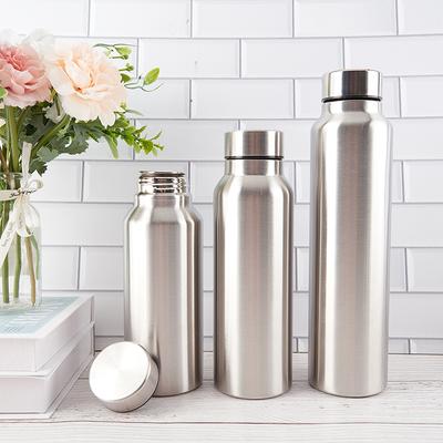 650-1000ml Edelstahl Sport Wasserflasche Thermos Becher Auslaufsicher Thermosmug