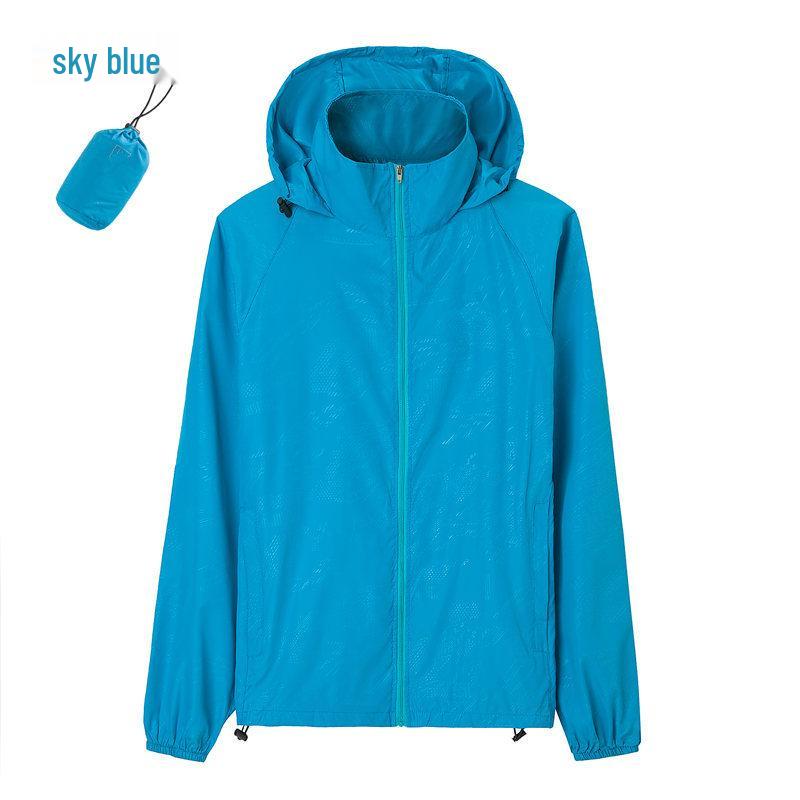 Custom Outdoor Skin Coat: Lightweight, Quick-Drying, Waterproof Sunscreen Jacket for Men & Plus Size Women