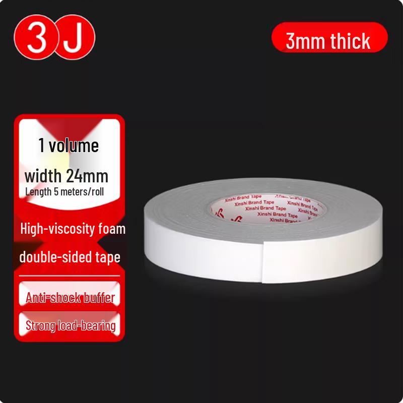 3J High-Viscosity Foam Double-Sided Tape