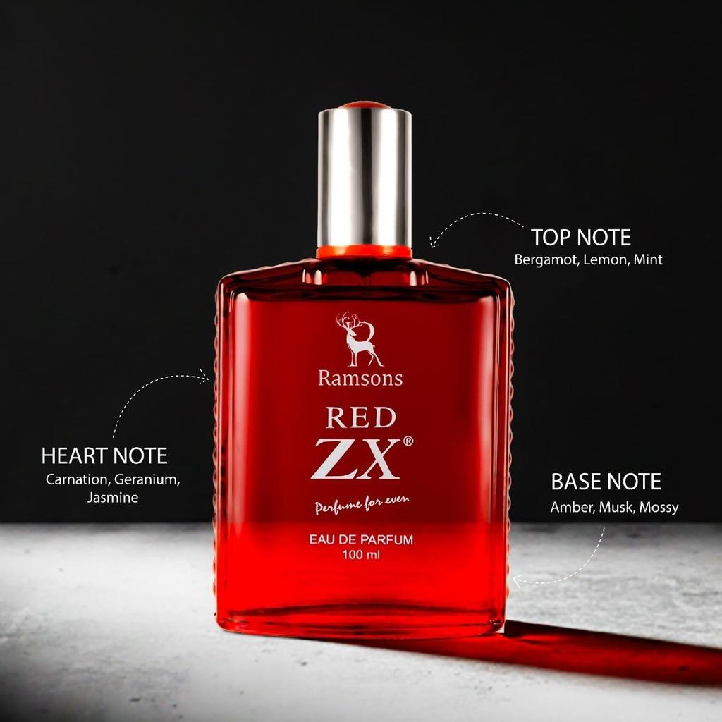 Ramsons Red Zx Eau De Parfum, 100 ml
