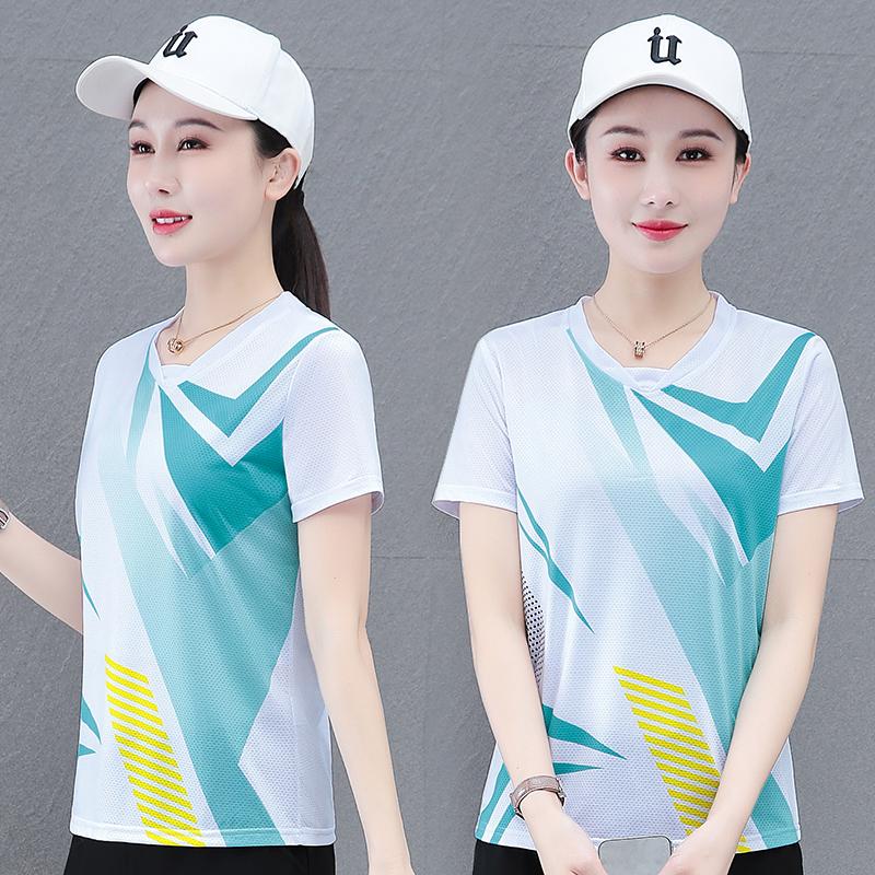 Summer Women s Short Sleeved T-shirt Breathable Casual T-shirt Women s Short Sleeved Top XXXL белый