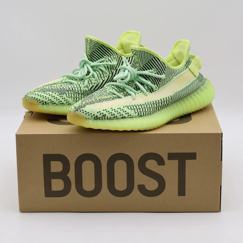 FW5191 adidas Yeezy Boost 350 V2 Yeezreel Non-Reflective Light Green (Men's)
