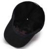 Zhen Yueqi Men's Distressed Embroidered Baseball Cap - Casual Outdoor Washed Sun Hat