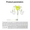 Est 1Pcs Hook Fishing Bait Cage Four Hook Carbon Steel Line Group Feeder Sinker Float Sharp Fishing Spring Bait Cage Tools