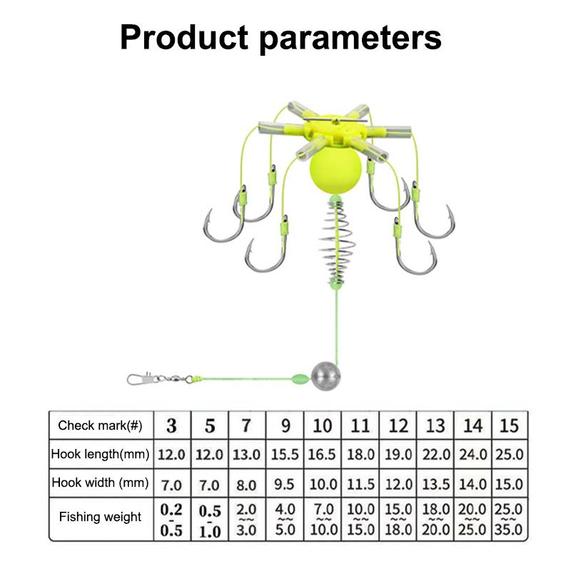 Est 1Pcs Hook Fishing Bait Cage Four Hook Carbon Steel Line Group Feeder Sinker Float Sharp Fishing Spring Bait Cage Tools