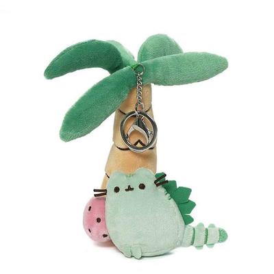 GUND Pusheen the Cat Pusheen Cat Super Deluxe Psinosaurus Keychain 6052099
