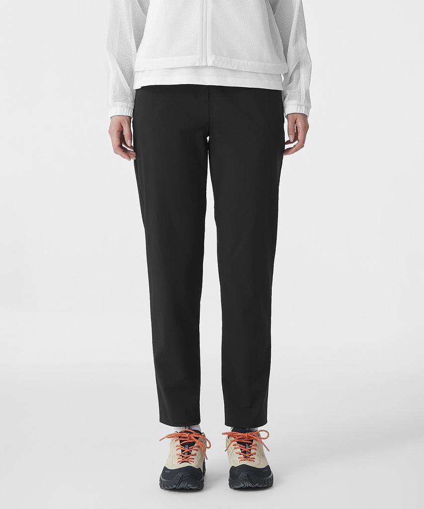 Koolongseupocheu Women'S Tapered Fit Standard Pants Tvpnm26582Blk
