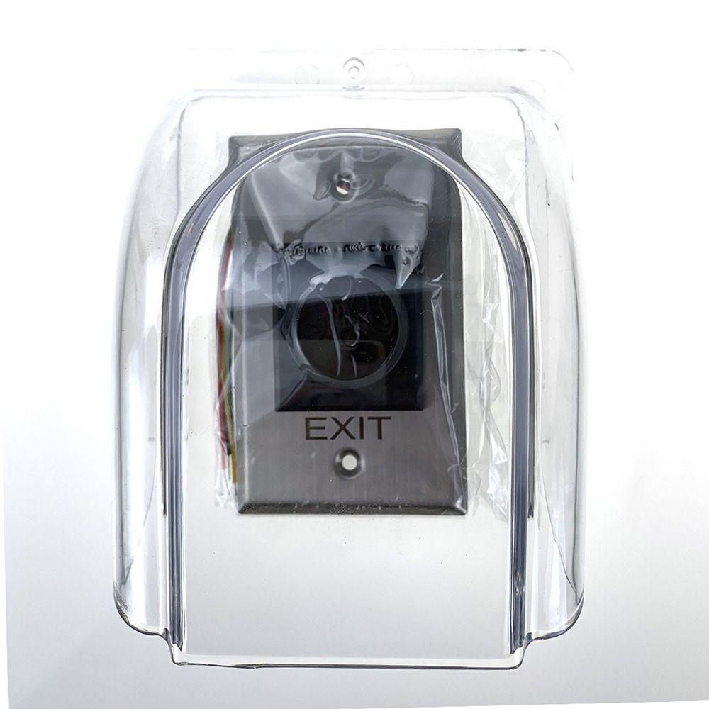 1Pcs Plastic Door Keypad Cover Chime Button Doorbell Protective Cover For Wireless Doorbell