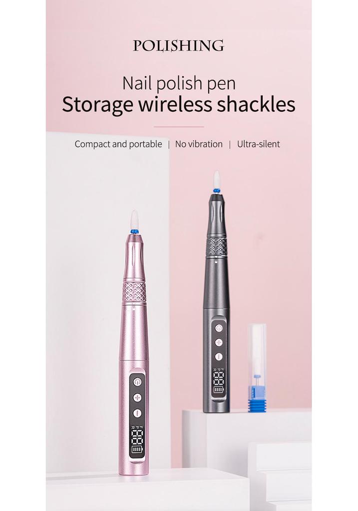 Professional Electric Nail File and Buffer Tool for Manicure and Nail Care