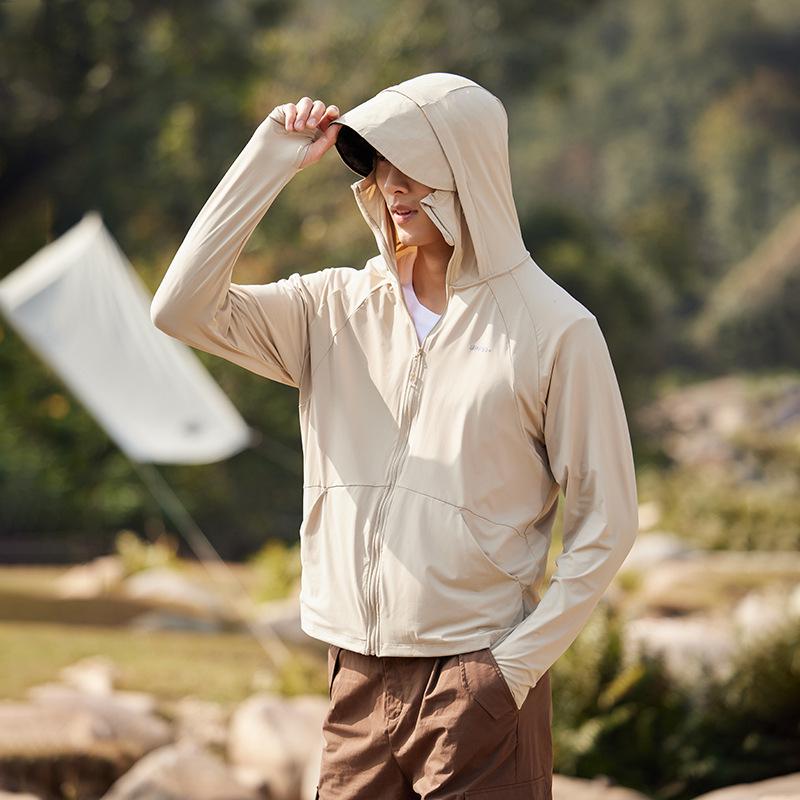 Banana Tree Sun Protection Jacket - Women's Ice Silk UV-Block Black Sunscreen & Men's Pai Pai Anti-UV Outerwear