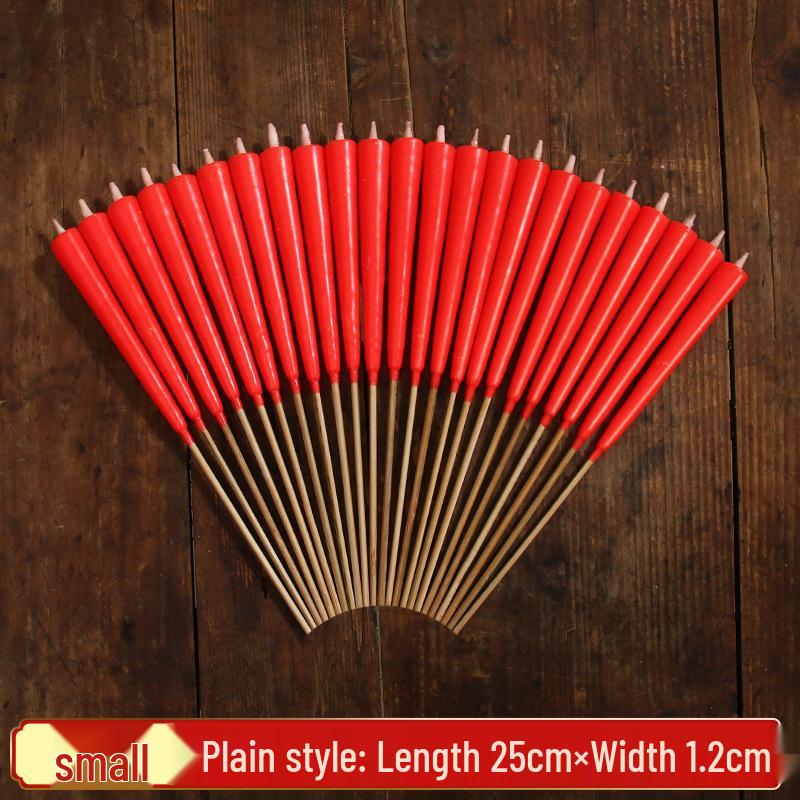 Bamboo Skewers & Red Candles: Long-Burning Incense for Offering to Buddha & Bodhisattva