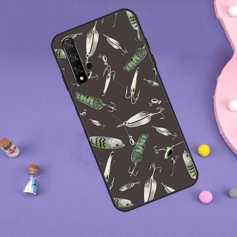 Fishing Tackle For Huawei Nova 10 9 SE 3i 7i 8i 11i 12i Y60 Y61 Y70 Y72 Y73 Y90 Y91 P20 P30 P40 Lite Case