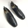 SEKAICHO Leather Plain Toe Dress Shoes 24.5 Black vintage(USED)
