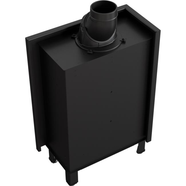 Intelligenter Stahlkamin KRATKI LUCY SLIM links 8 kW Ø 160 MSK