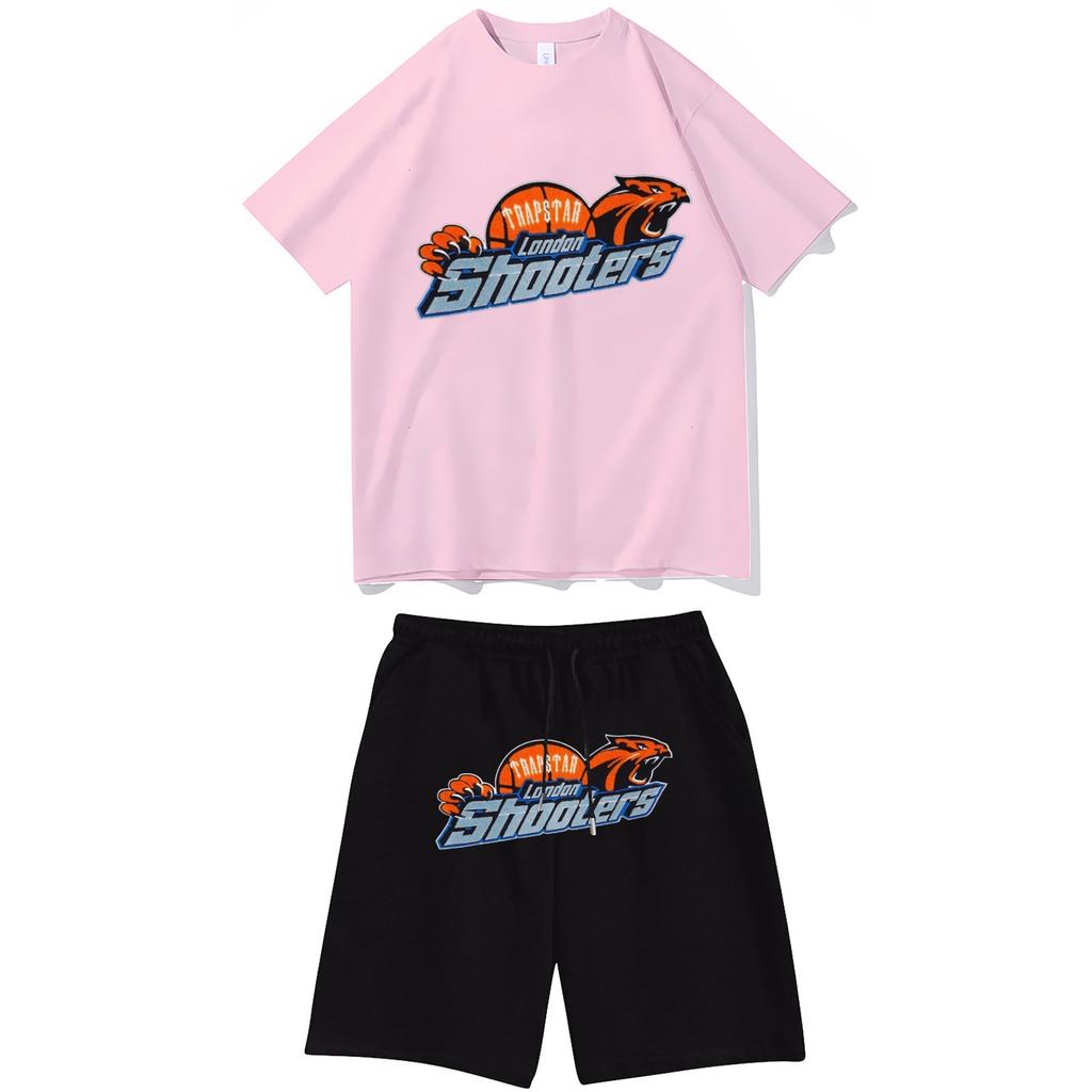 Foreign Trade T-shirt Jumper European and American Trapstar Unisex Sweatshirt Sweatpants Set Street Hip-hop T-shirt