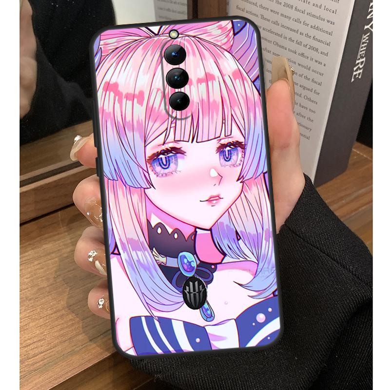 Sangonomiya Kokomi Genshin Impact Case For Nubia Red Magic 8 9 10 Pro Plus 6 7 6S 7S Pro 5G 6R RedMagic 9S 8S Pro Plus Coque