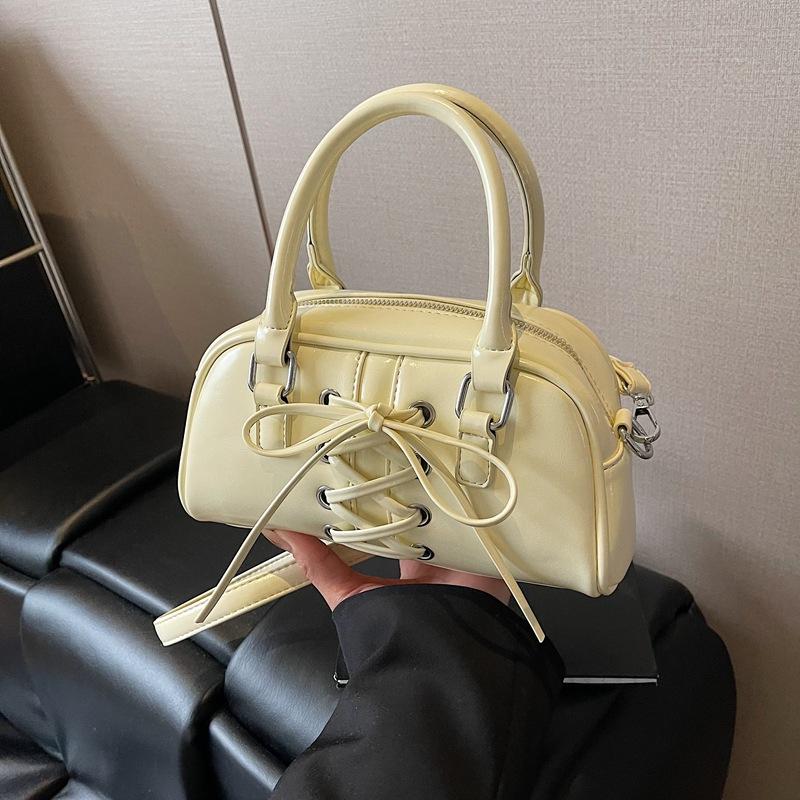 Premium niche bag women's new summer versatile messenger bag bow portable pillow bag