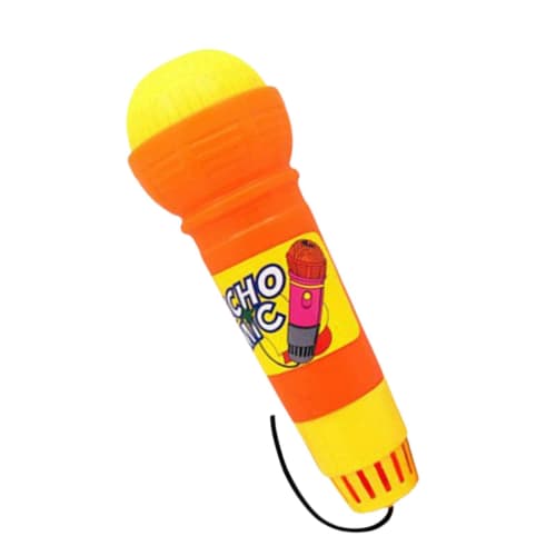 Voice-Changing Microphone Toy - Battery-Free Karaoke Microphone Toy, Interesting Kids' Microphone, Durable Children's Pretend Toy, Plastic Pretend Mic