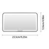 Light Responsive LED Car Makeup Mirror With Easy Sun Visors Mount And Extended Battery Life Quick Install Makeup Mirror