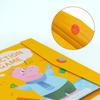 Magnetic Fraction Tiles Circles Book with Pen Percentage Decimal Fraction Learning Elementary Students Teaching Aid Educational Fraction Puzzle