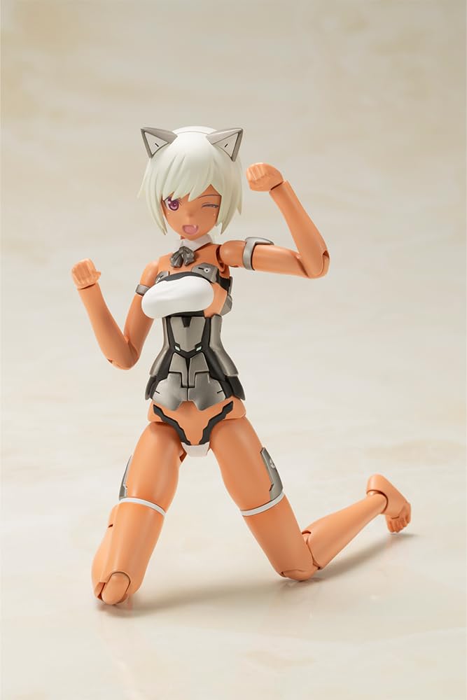 Kotobukiya Frame Arms Girl Leticia Silver Approximately 150mm Plastic Model Ver., Tall, Non-scale