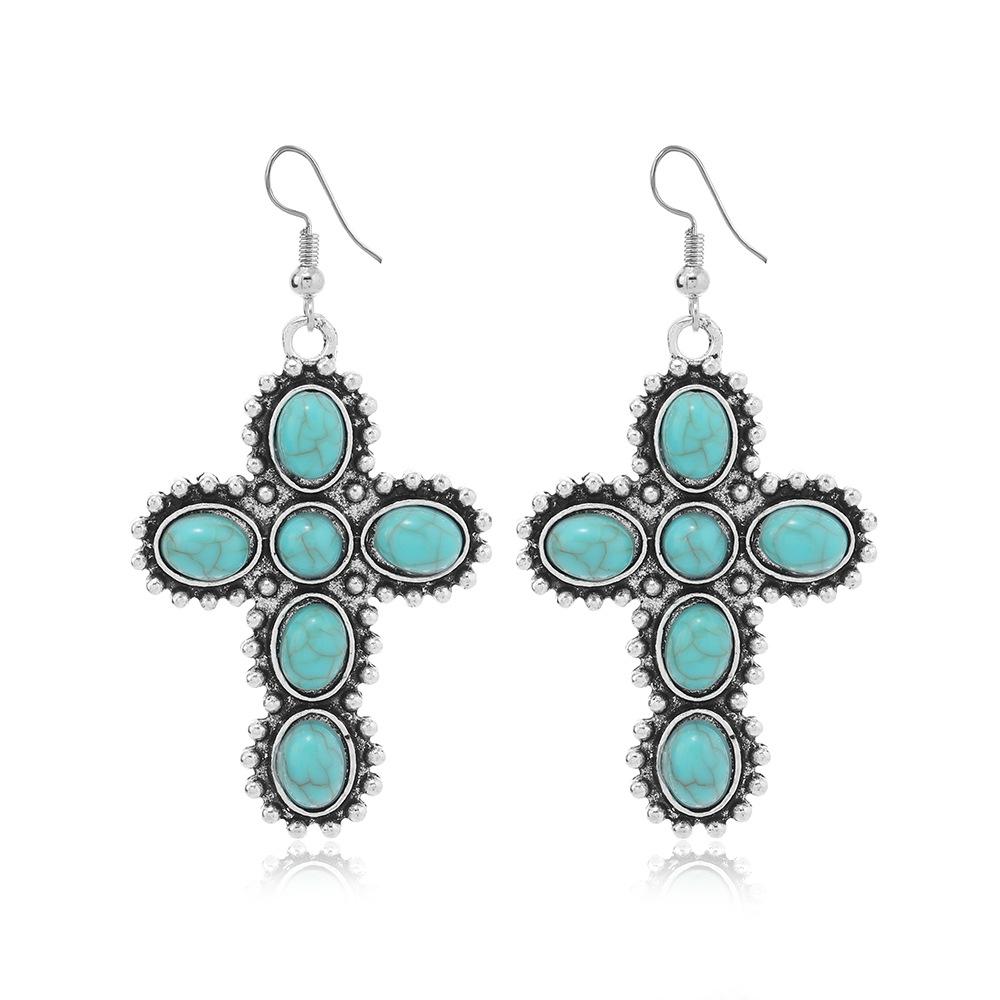 Retro Ethnic Style Versatile Earrings, Fashionable Bohemian Fringed Earrings, Long Personalized Earrings