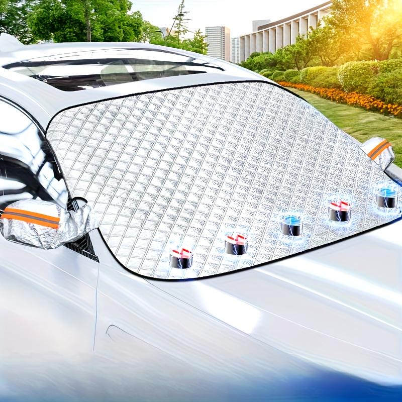

Car Windshield Snow Cover Automobile Anti Freeze Windshield Covers Magnetic Front Window Sun Shade Thickened Protector