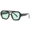 New Women's Fashion Irregular Square Sunglasses Personalized Retro Trend Instagram Outdoor Cycling Photography Sunglasses Men's