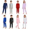 Mono de Algodón de una Pieza Unisex para Niños Ropa Adaptativa Cuello Redondo Manga Larga Cremallera Trasera Invisible