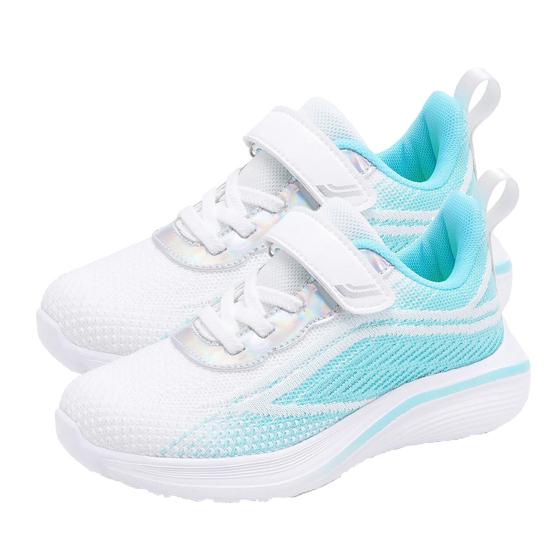 Girls Running Sneakers Kids Sports Shoes Breathable Lightweight Sneakers Memory Foam Insoles Non-Slip Shock-absorbing Footwear