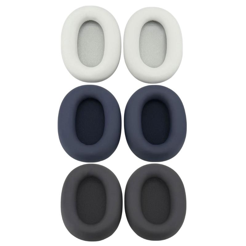 Replacement Ear Cushion Pad Over Ear Headphone Earpads for WH-1000XM6 Noise Isolating and Comfortable Fit
