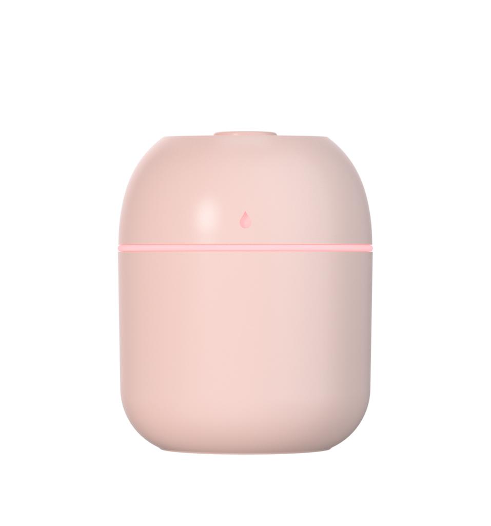 Portable Usb Car Humidifier 220ml Mini Aroma Diffuser Led Silent Air Purifier Humificador For Bedroom Home Car Accessories