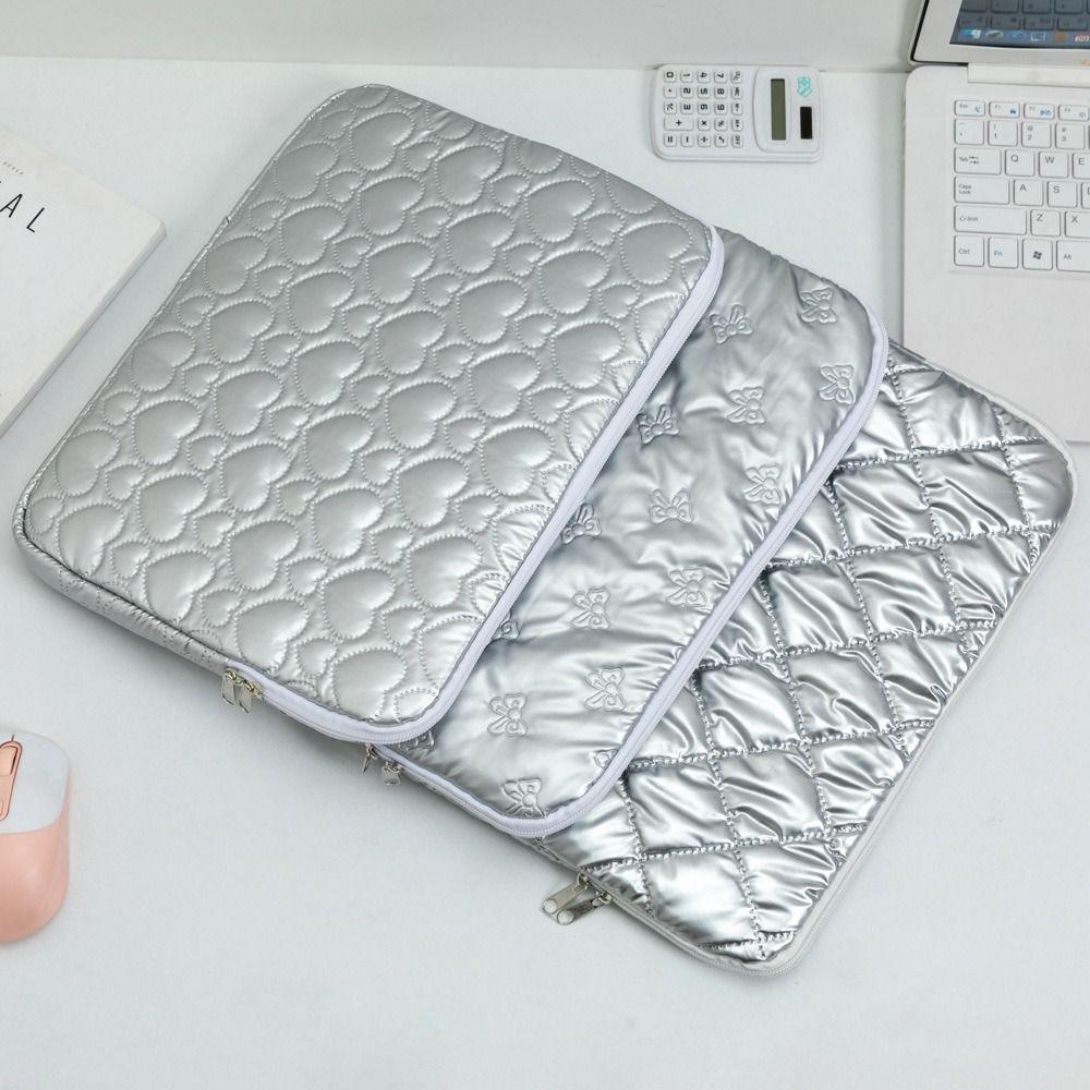 Portable Quilting Design Computer Bags 11/13/15 Inch Shockproof Tablet Protective Case Tablet Sleeve Bag
