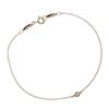 TIFFANY&Co. By the Yard Bracelet Wrist Size7.5" K18 Pink Gold/diamond 1.26g Women Used