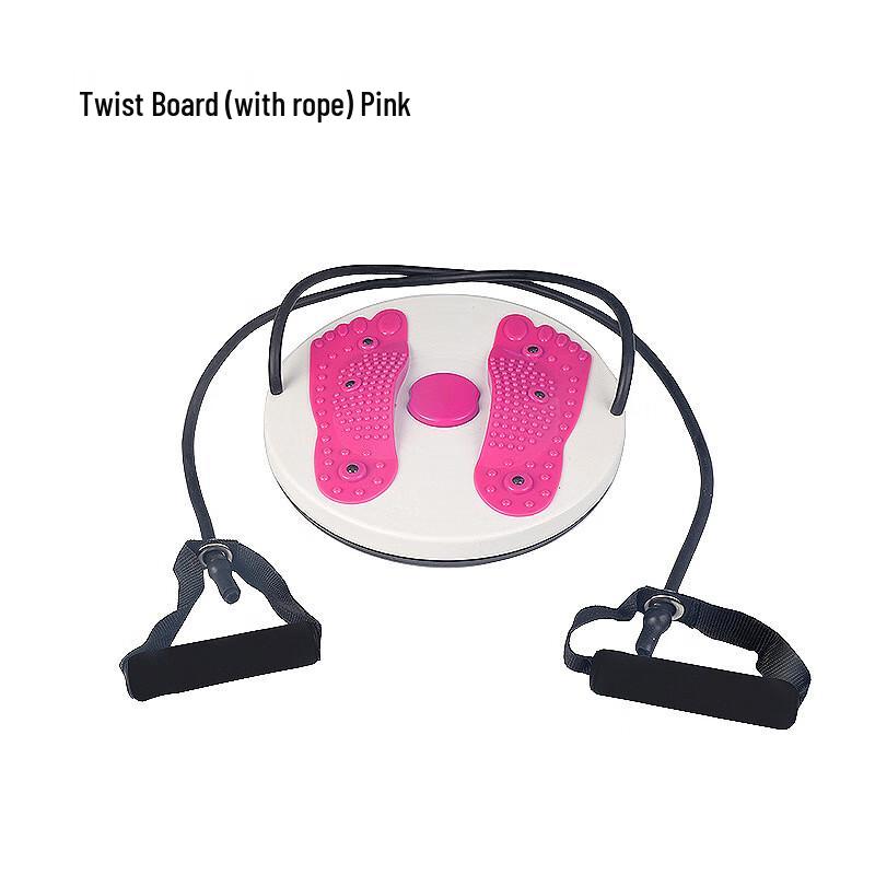 Fitness Twist Board with Resistance Bands