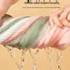 Double-Layer Coral Fleece Quick-Dry Hair Towel Cap for Women