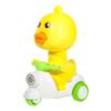 Plastic Pushback Kids Toy Car With Cartoon Duck Design For Developing Motor Skills And Parentchild Play
