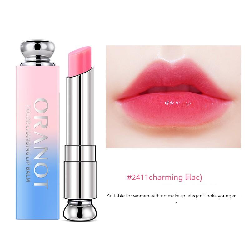 Color-Changing Lip Balm for Women, True Red Lipstick, Two-In-One, Long-Lasting, Non-Stick, Non-Fading, Natural Color, Moisturizing