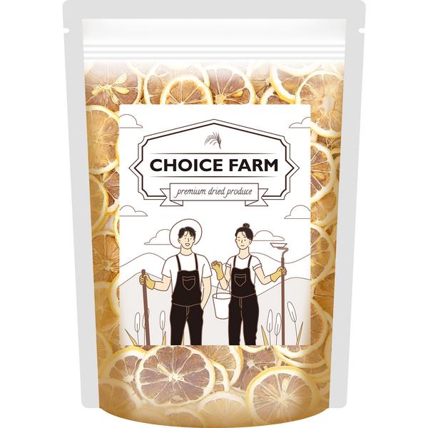 Choice Farm сушеный лимонный ломтик Premium, 100 г, 1 шт., корейские орехи