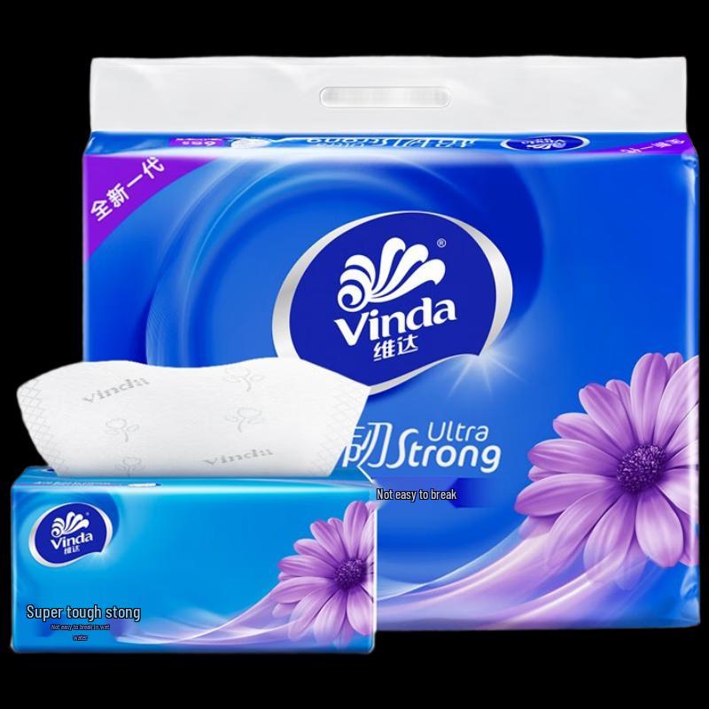 Vinda Ultra-Strong Facial Tissues