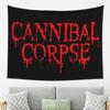 Tapestry Cannibal Corpse Band Death Metal Appeso a Parete Decorazione Estetica per la Casa Arazzi per Stanza del Dormitorio
