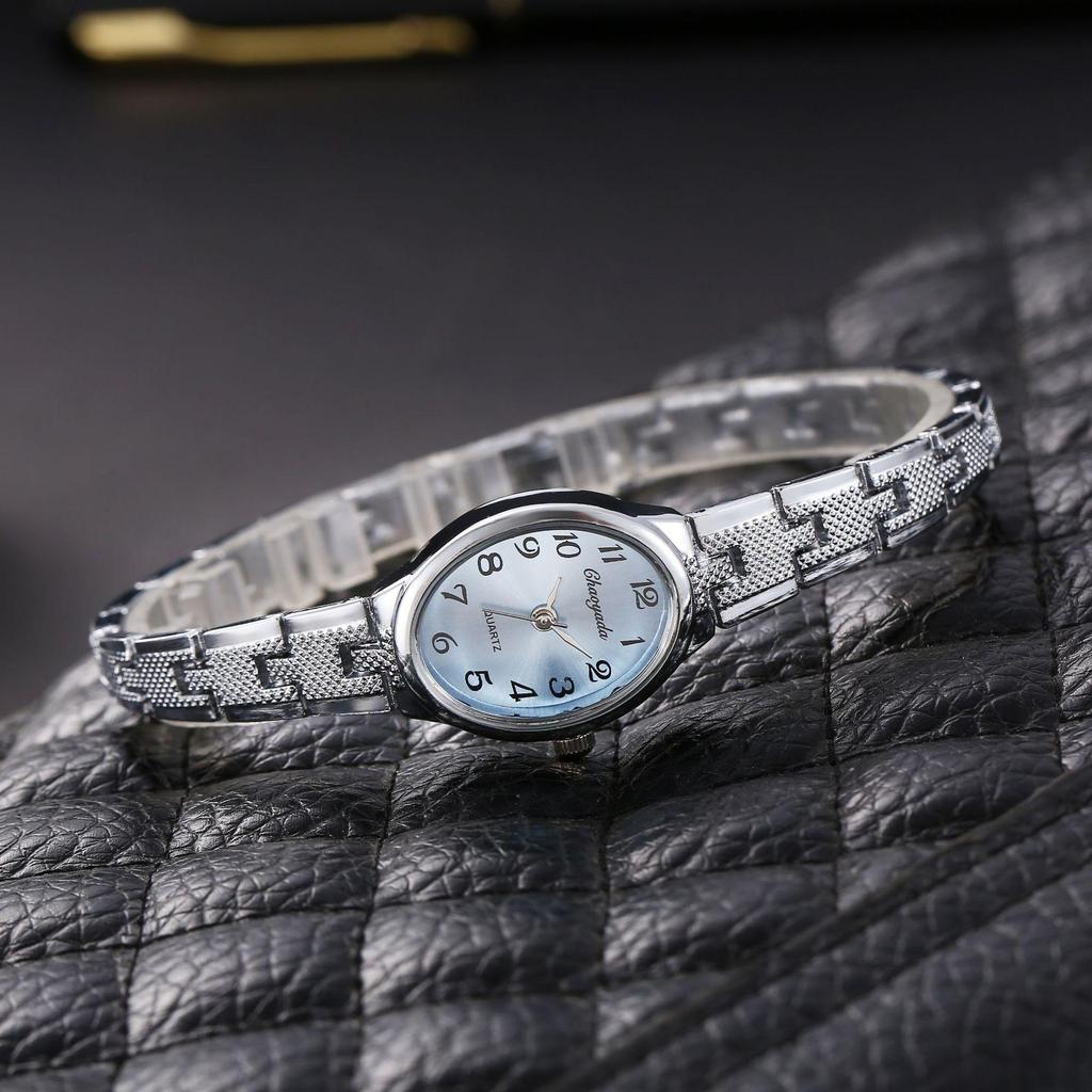 Oval Dial Women Quartz Watches Fashion Luxury Ladies Watch Stainless Steel Wristwatch Gift Dress Clock Reloj Mujer