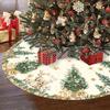 Christmas Tree Dress, Christmas Decoration, Christmas Tree Base Pad, Durable And Machine Washable, Home Decoration
