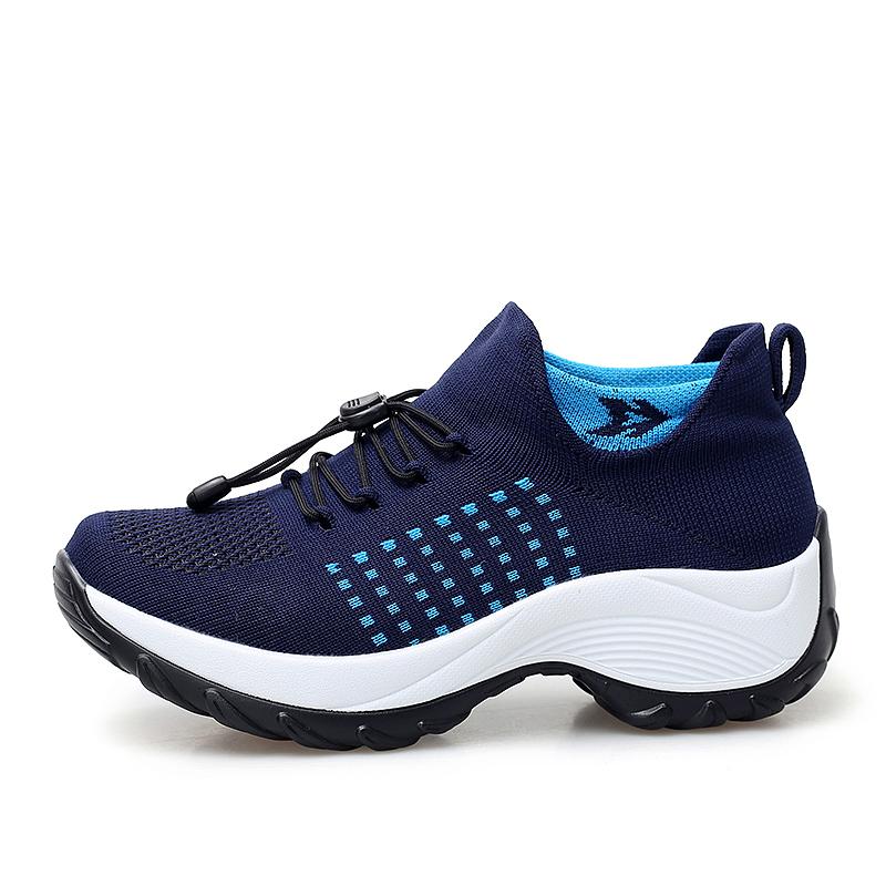 Women's Tennis Shoes Comfortable Sneakers Fashiom Breathable Mesh Sneakers for Women Casual Walking Shoes Platform Sock Sneakers